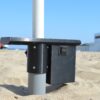 Attrezzo da spiaggia per ombrellone – trivella elettrica resistente alla sabbia